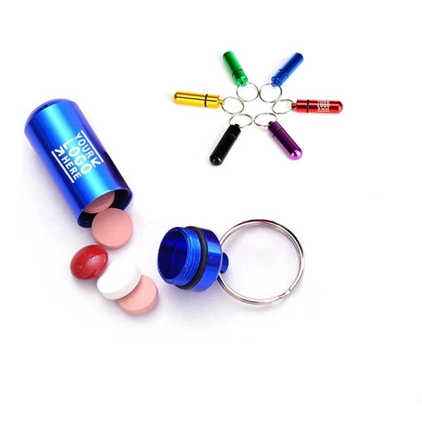Metal Pill Bottle