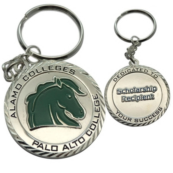 1 1/2'' Custom soft enamel key chains