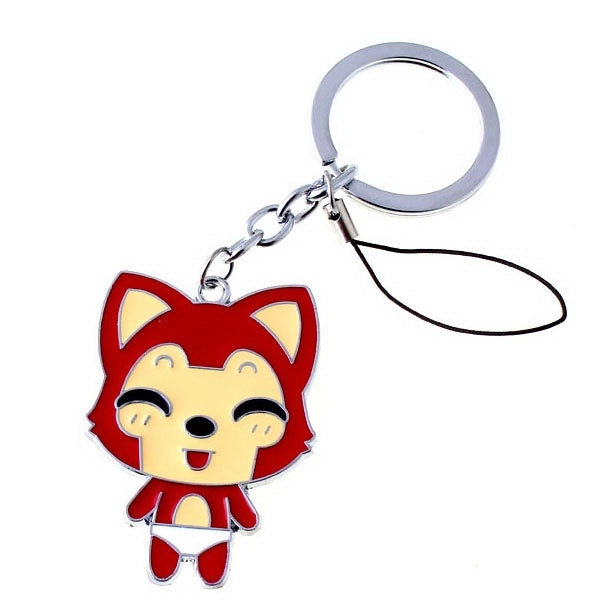 1 1/2'' Custom soft enamel key chains