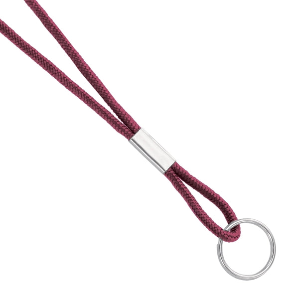 1/8" Blank Non-Breakaway Lanyards with Split Ring