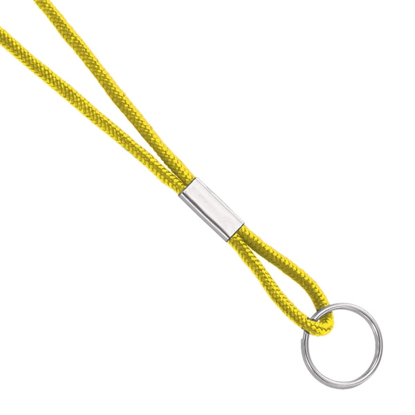 1/8" Blank Non-Breakaway Lanyards with Split Ring