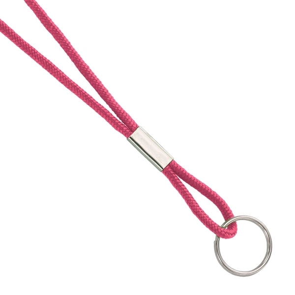 1/8" Blank Non-Breakaway Lanyards with Split Ring