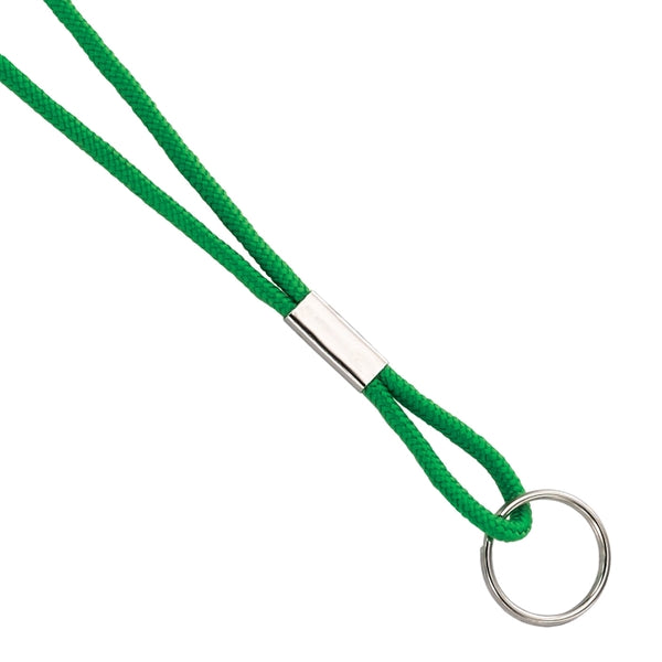 1/8" Blank Non-Breakaway Lanyards with Split Ring