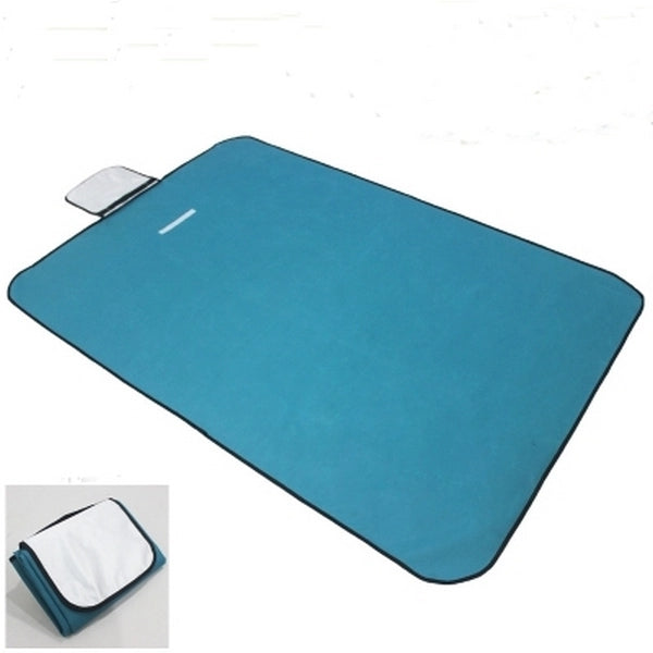 Folded Picnic Blanket with Handle