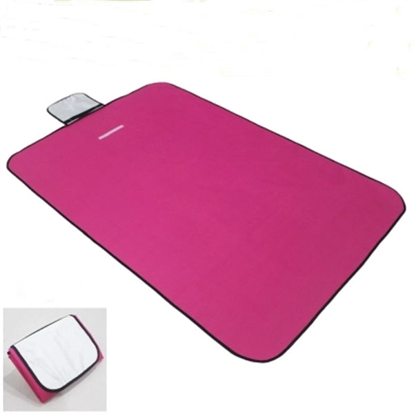 Folded Picnic Blanket with Handle