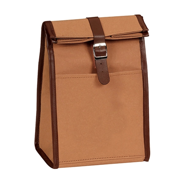 Kraft Paper Roll Top Insulated Lunch Cooler