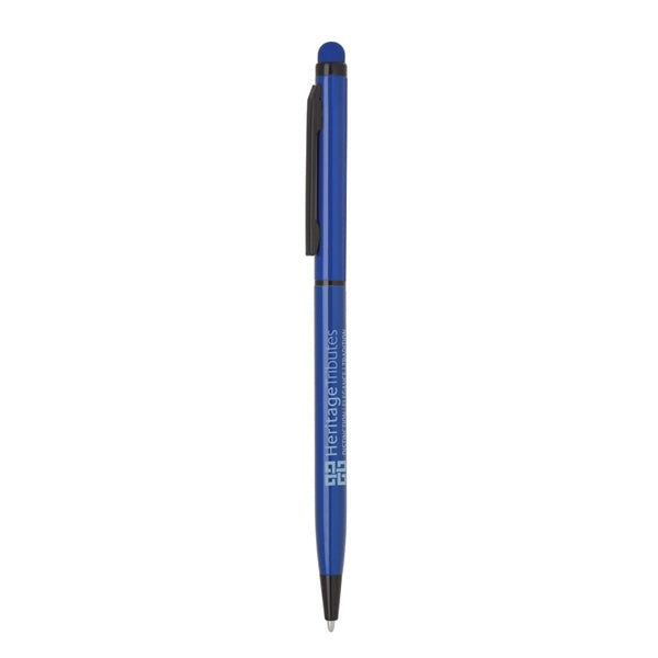 Slim Twist Action Metal Stylus Pen