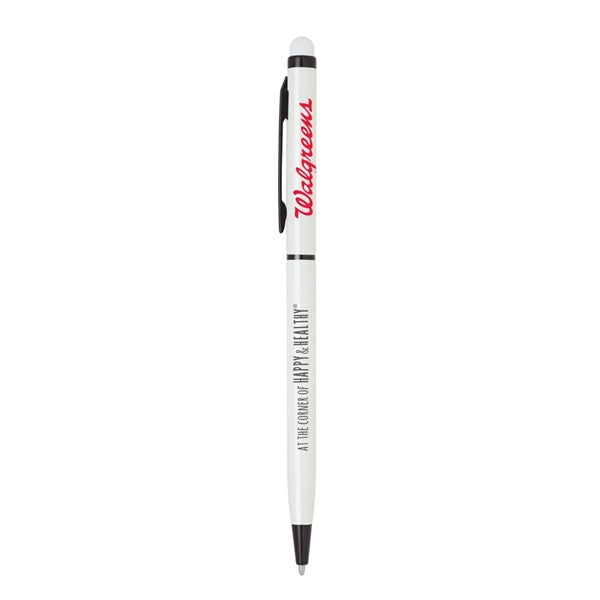 Slim Twist Action Metal Stylus Pen