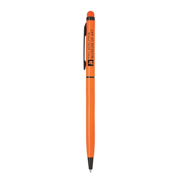 Slim Twist Action Metal Stylus Pen