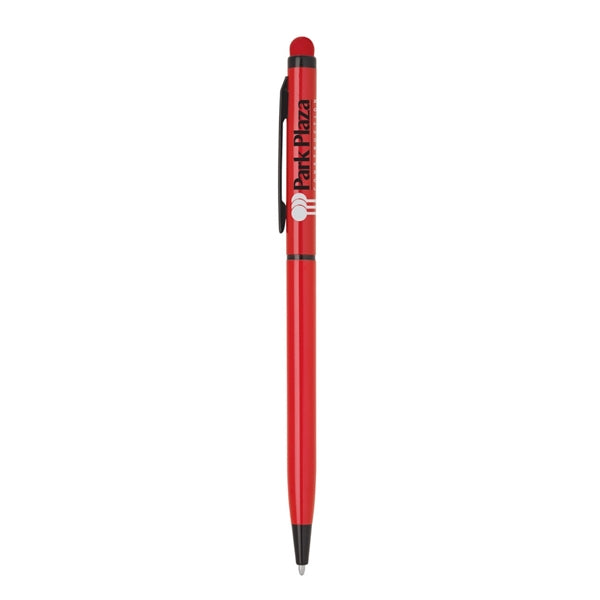 Slim Twist Action Metal Stylus Pen