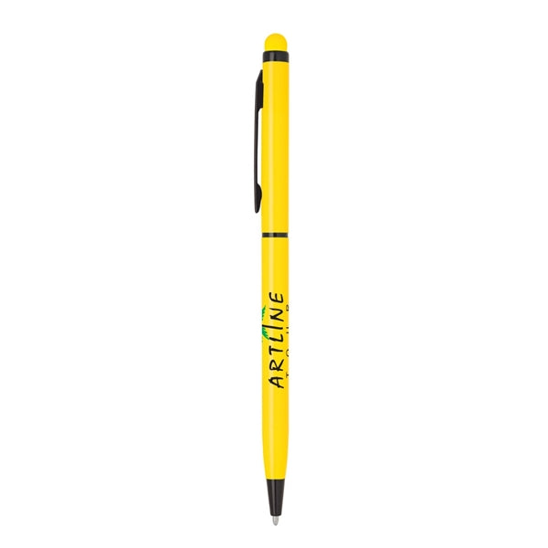 Slim Twist Action Metal Stylus Pen