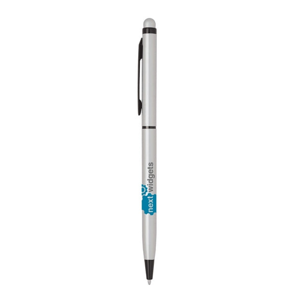 Slim Twist Action Metal Stylus Pen