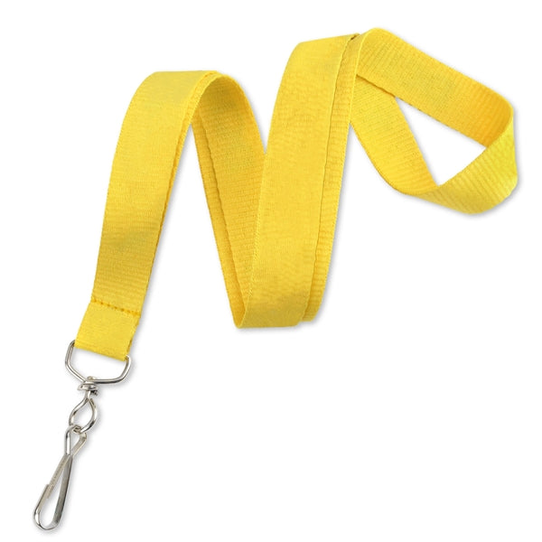5/8" Glitter Ink Custom Silkscreen Lanyards, Flat Ribbed