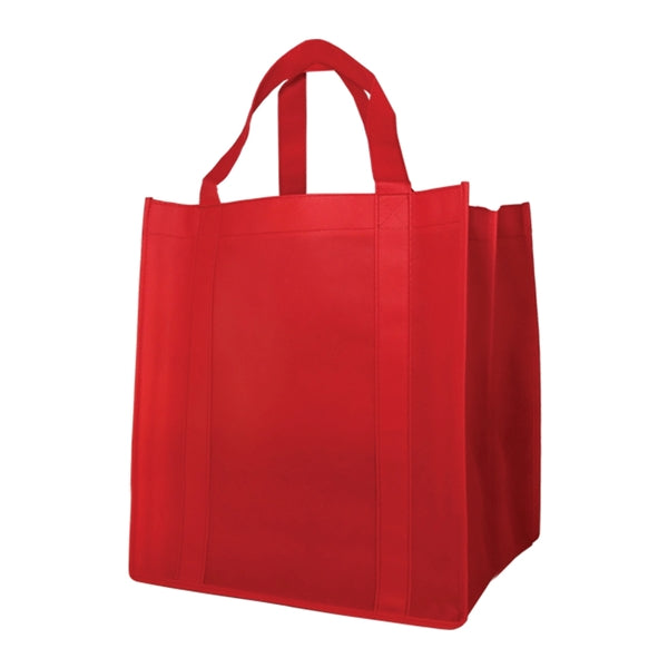 Shopping Tote Bag Non-Woven(13"W x 15"H x 10"D)