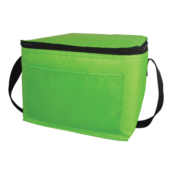 6 Pack Cooler Polyester Insulated Lunch Bag