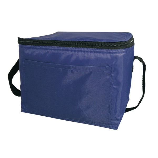 6 Pack Cooler Polyester Insulated Lunch Bag