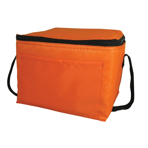 6 Pack Cooler Polyester Insulated Lunch Bag