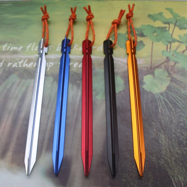 10pcs/lot Tent Pegs With Rope