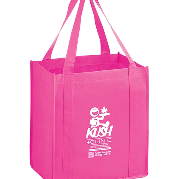 Heavy Duty Grocery Tote Bag - Screen Print