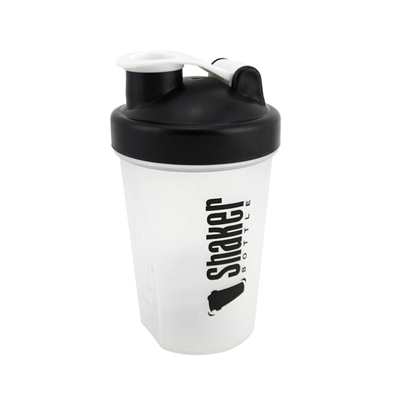 400ml BPA Free Protein Shaker Plastic Water Bottle