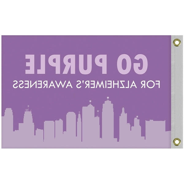 2' X 3' Digitally Printed Single Reverse Nylon Flag