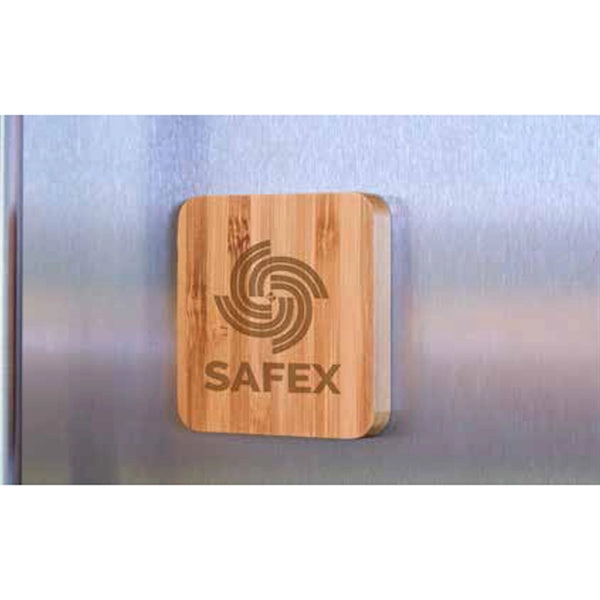Lux ECO Bamboo Square Magnet