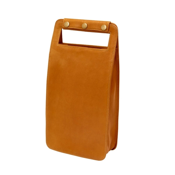 Sonoma Leather Two Bottle Tote