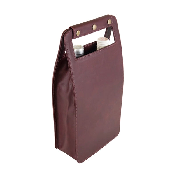 Sonoma Leather Two Bottle Tote