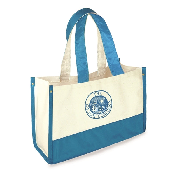Fashion Tote - Canvas with Nylon Trim
