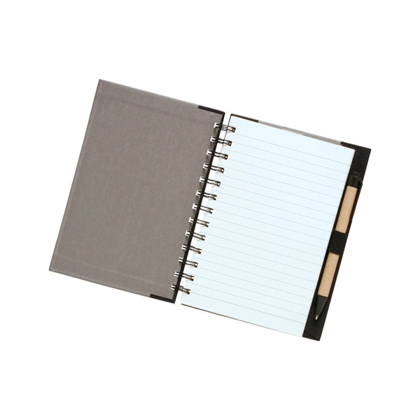 Union Printed, Eco Spiral Notebook Journal w/ Pen