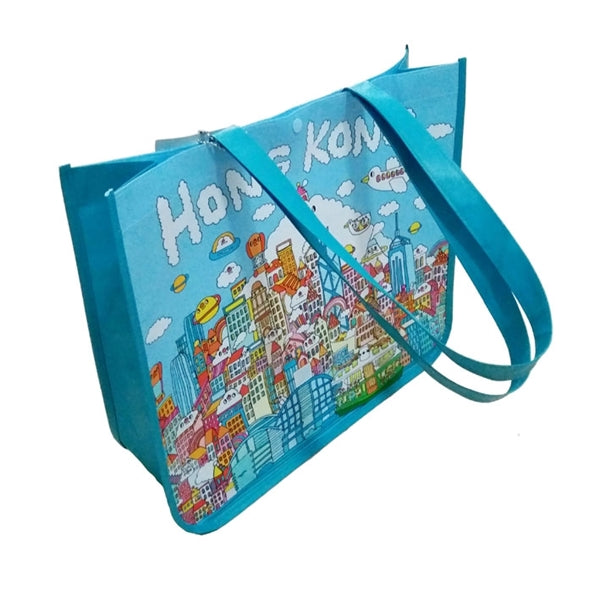 Laminate tote bag