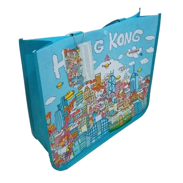 Laminate tote bag