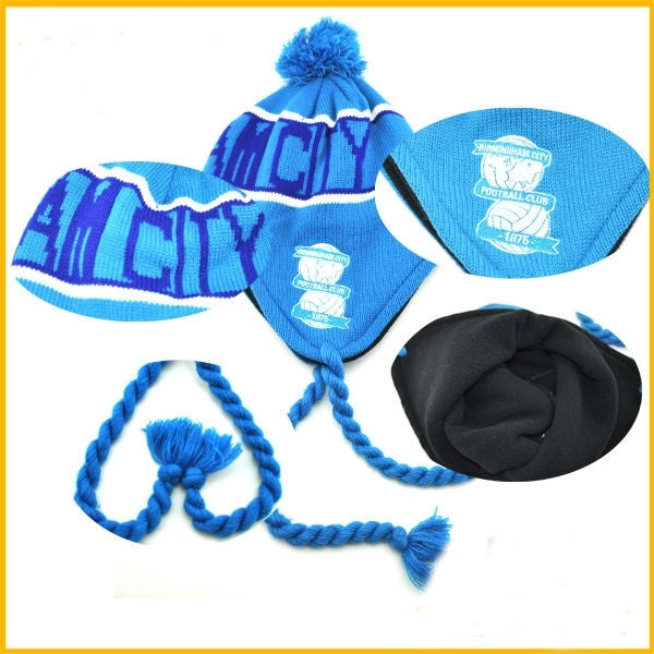 Ear Flaps Style Knit Beanie