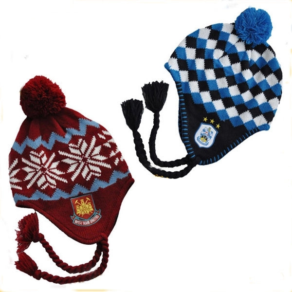 Ear Flaps Style Knit Beanie