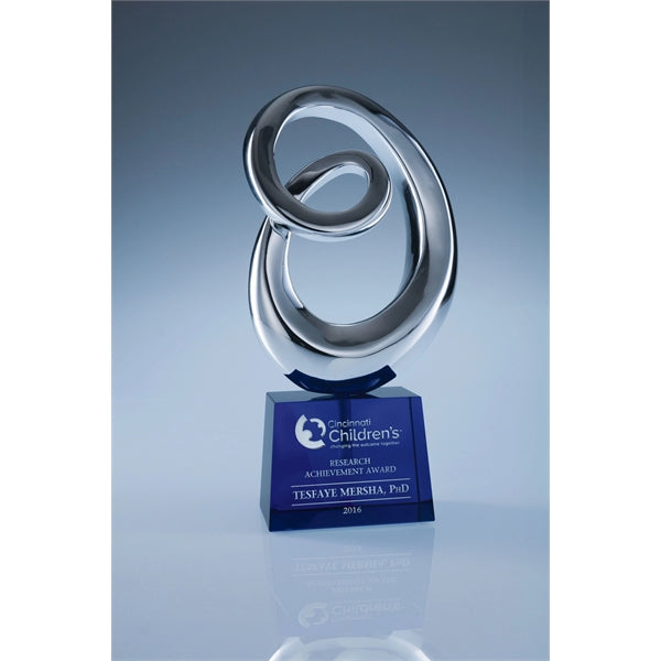 Infinia Optic Crystal & Chrome Award