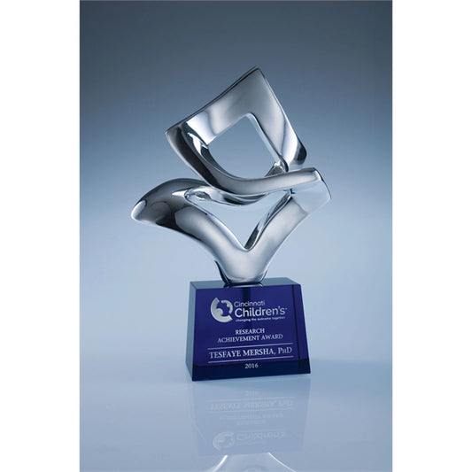 Performer Optic Crystal & Chrome Award