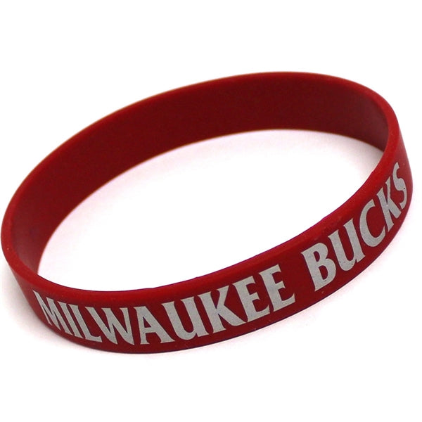 Debossed Silicone Bracelet with Color Filled