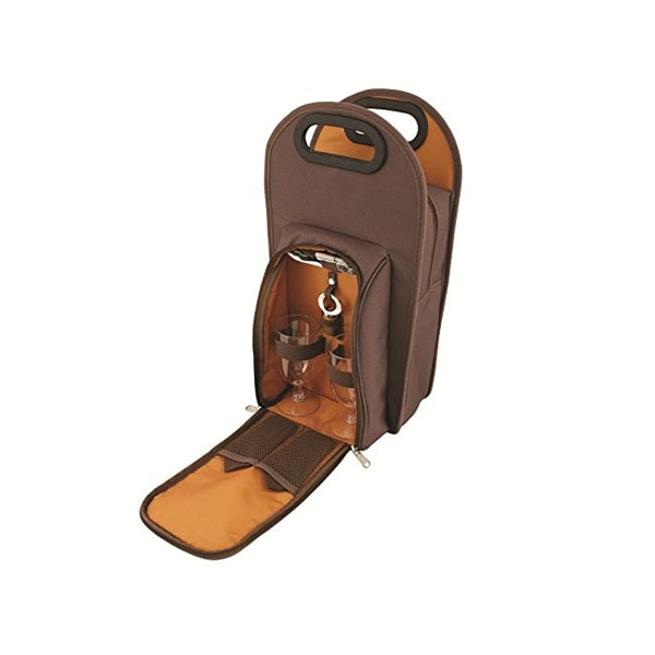 2 Bottle Wine Tote Bag Picnic Set