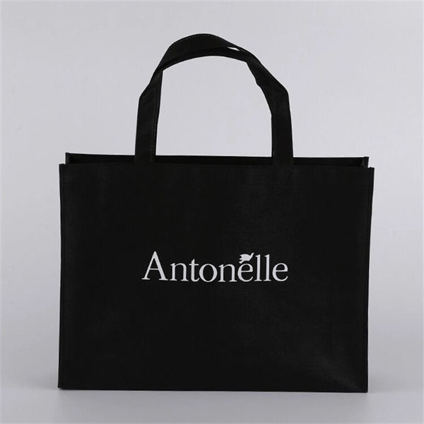 Non-Woven Grocery Tote Bag (13 3/4" W x 11 3/4" H x 4" D)