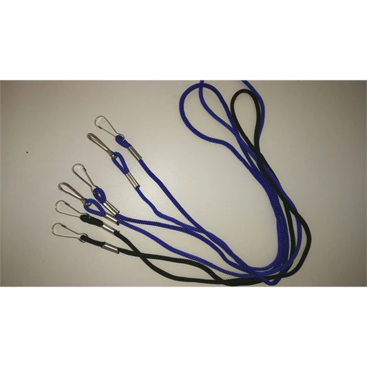 1800d braided lanyard with double hooks