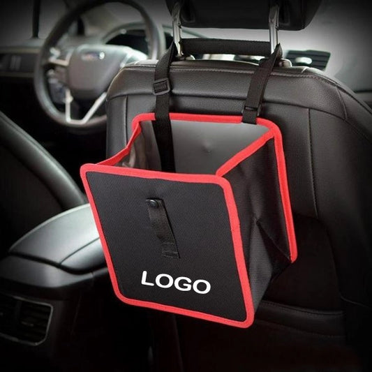 Hanging Car Trash Can Garbage Bag Organizer