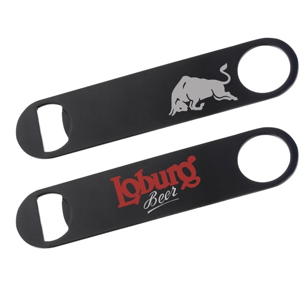Matte Black Powder Coated Bottle Opener