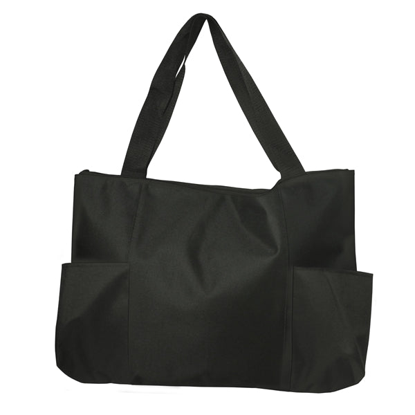 Zippered Meeting Tote 19"W x 14"H