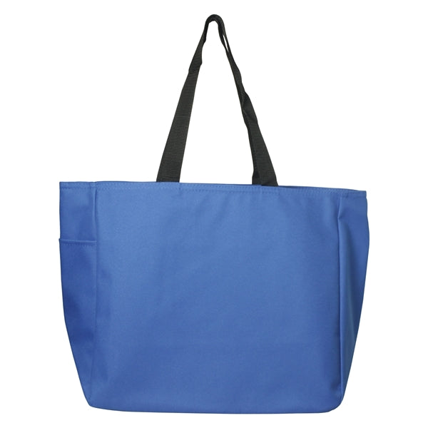 Metro Polyester Tote Bag 13"W x 12"H x 6.5"D
