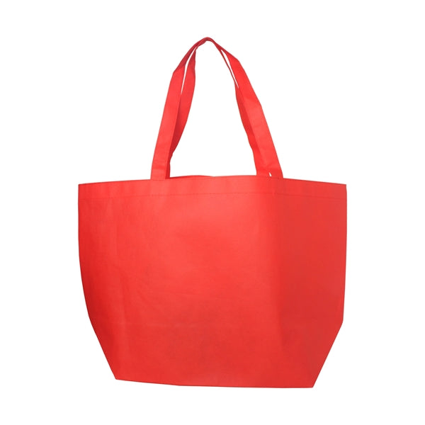 Non-Woven Shopping Tote 20"Wx13"Hx8"D