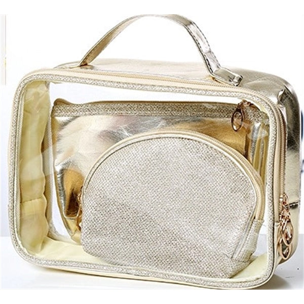 Cosmetic bag set, bathroom bag, transparent bag