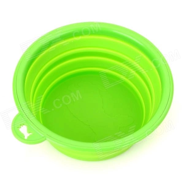 Foldable Silicone Dog Bowl