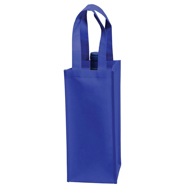 1 Bottle Non-woven Wine Tote Bag - (5"W x 12"H x 5"D)