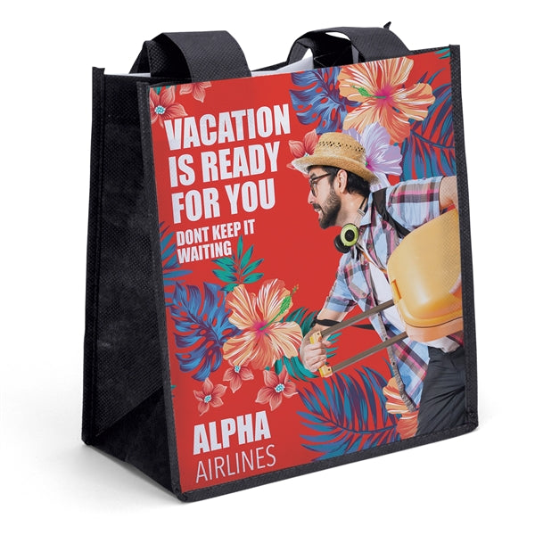Degas PET Non-Woven Tote - Sublimation - 1 sided