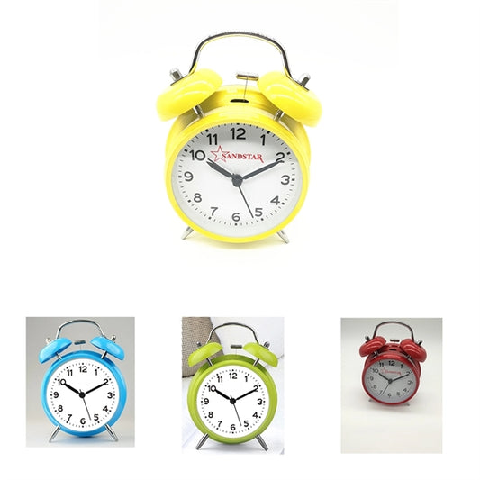 Classic twin bell alarm clock